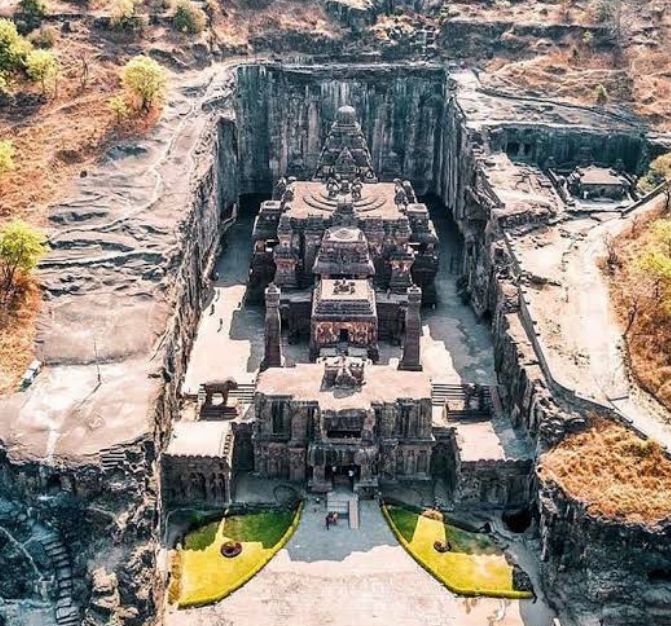 Kailash temple Ellora cave no 15 at Verul
