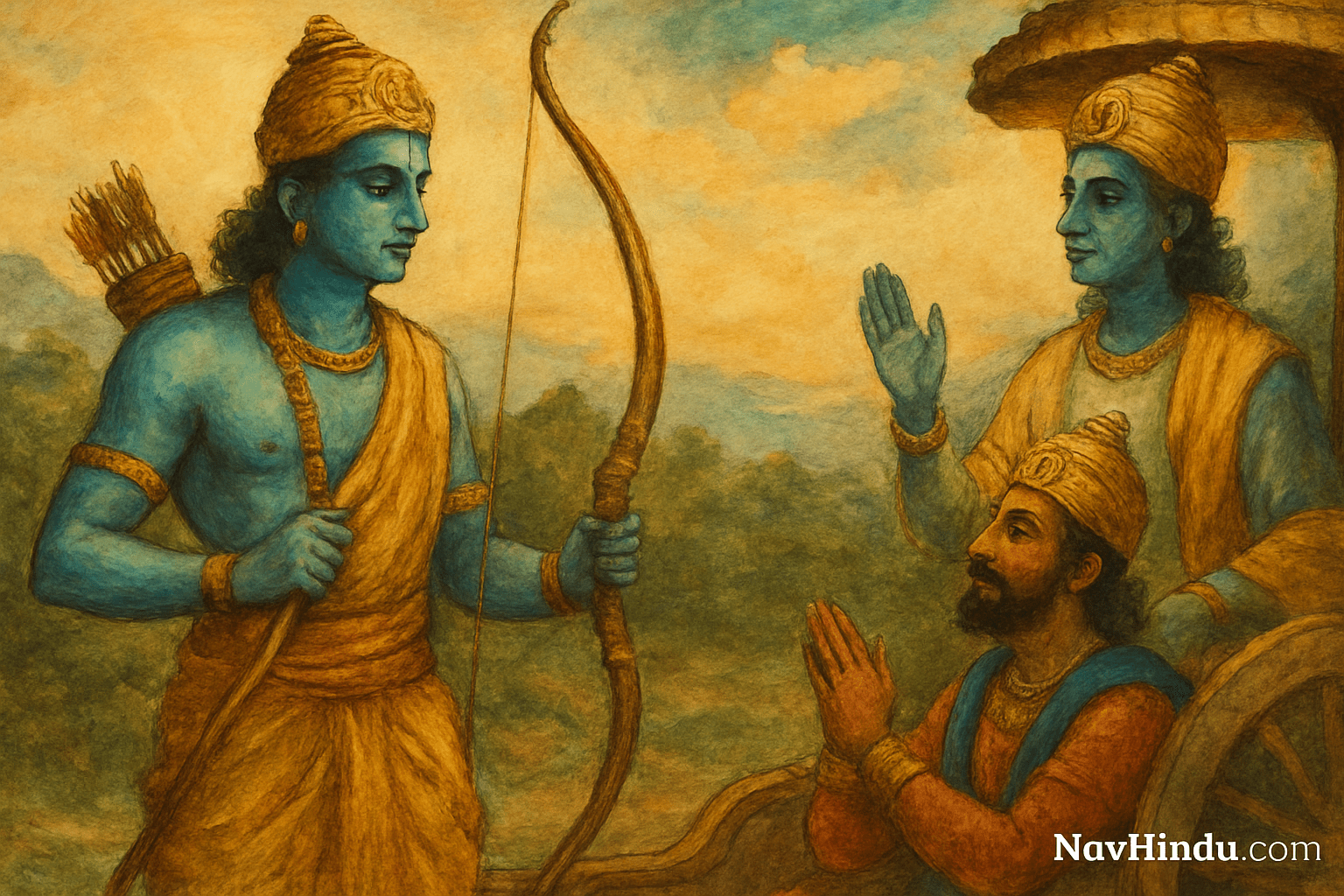 krishna arjun mahabharata