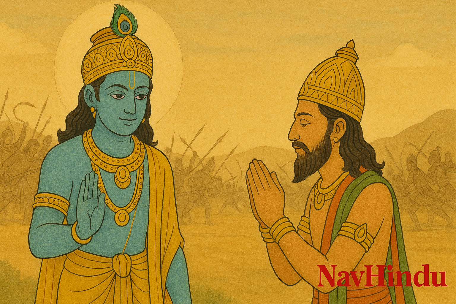 बारबारिक का बलिदान: तीन बाण, एक वादा… और एक ऐसा त्याग जिसने महाभारत की दिशा बदल दी 1 krishna and barbarika